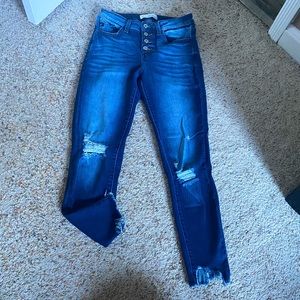 Kancan ankle skinny jeans